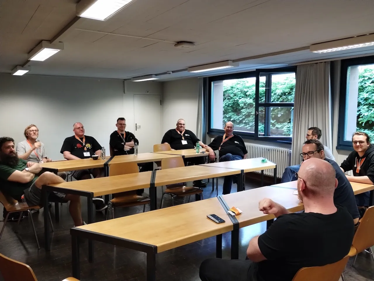 Vorstellungsrunde beim Speed Dating Talk von Daniel Fau